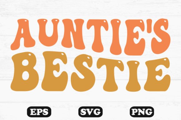 Auntie’s Bestie Retro Wavy SVG: A Designer’s Review