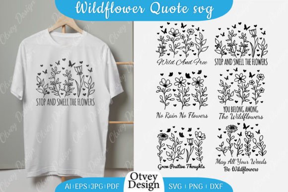 Review: Wildflowers Quote SVG for Embroidery