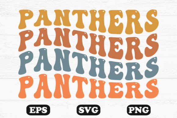 Reviewing Panthers Wavy Retro SVG for Embroidery