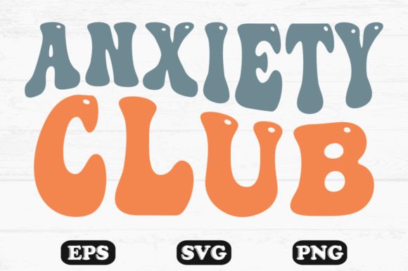 Reviewing the Anxiety Club Retro Wavy Tee Design