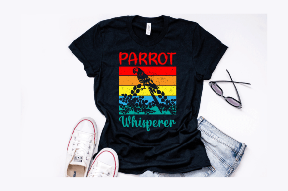 Reviewing the Parrot Quote Retro T-Shirt Design
